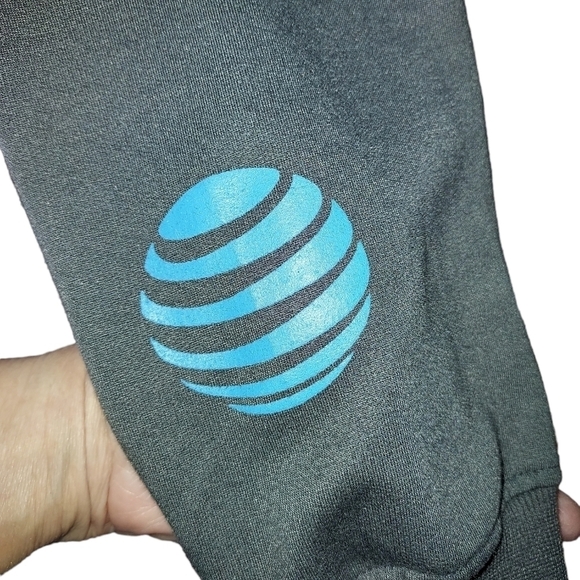 St Louis Cardinals hooded zip sweatshirt adult AT&T Logo - Picture 4 of 13